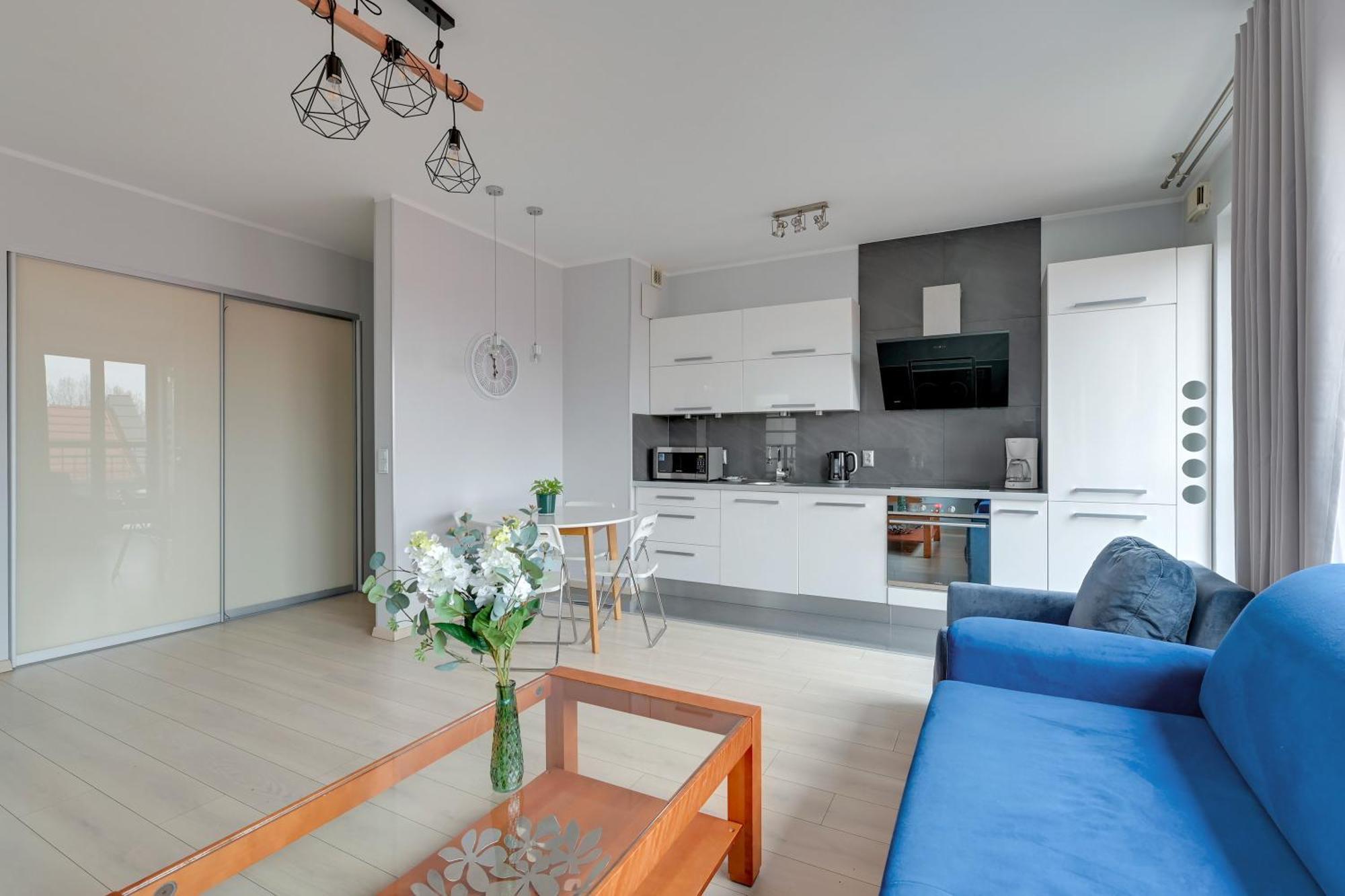 Appartement Blue Mandarin Marina à Gdańsk Chambre photo