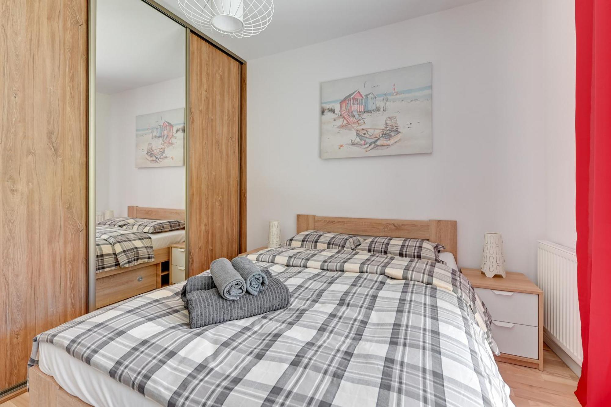 Appartement Blue Mandarin Marina à Gdańsk Chambre photo