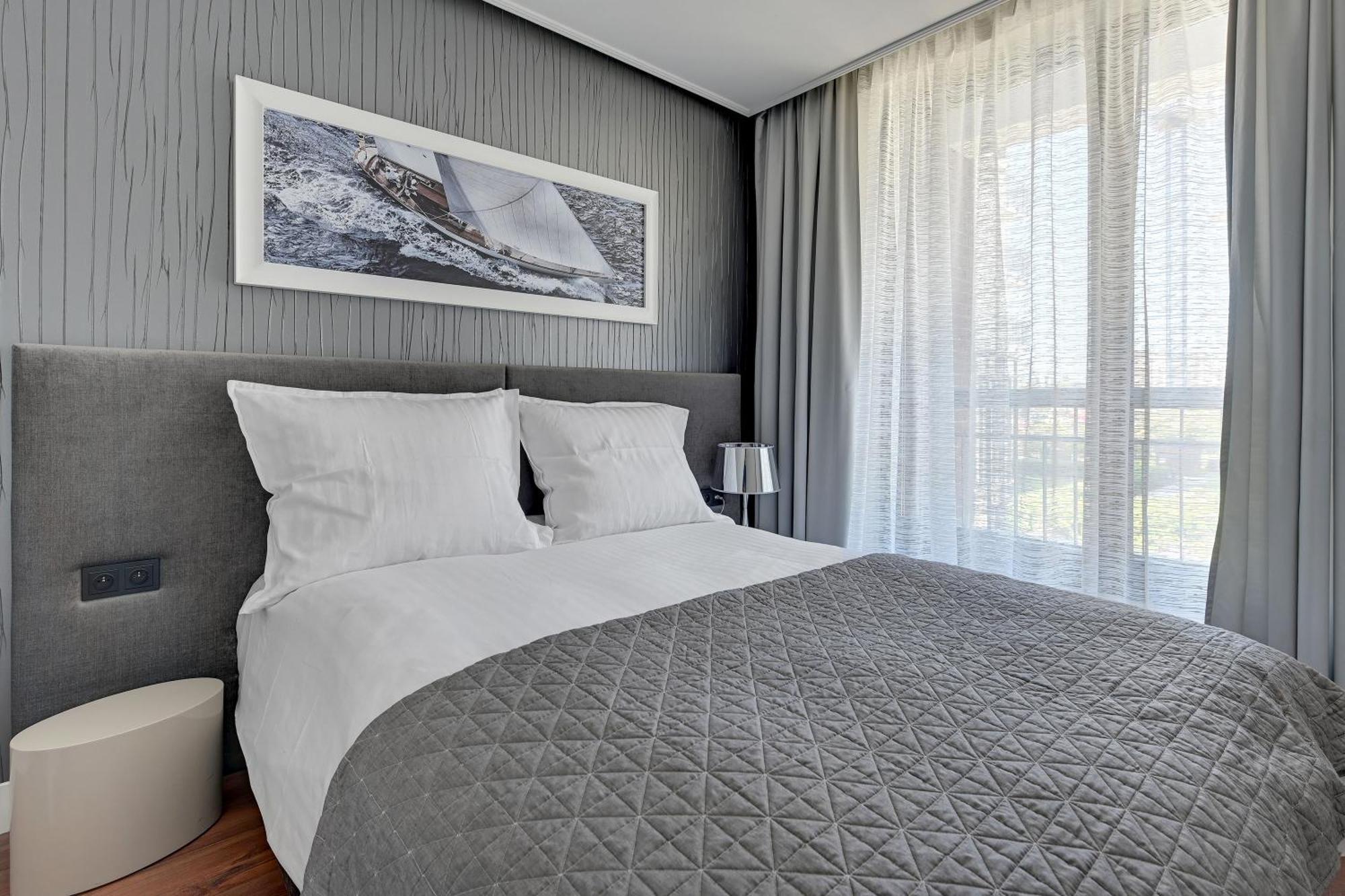 Appartement Blue Mandarin Marina à Gdańsk Chambre photo