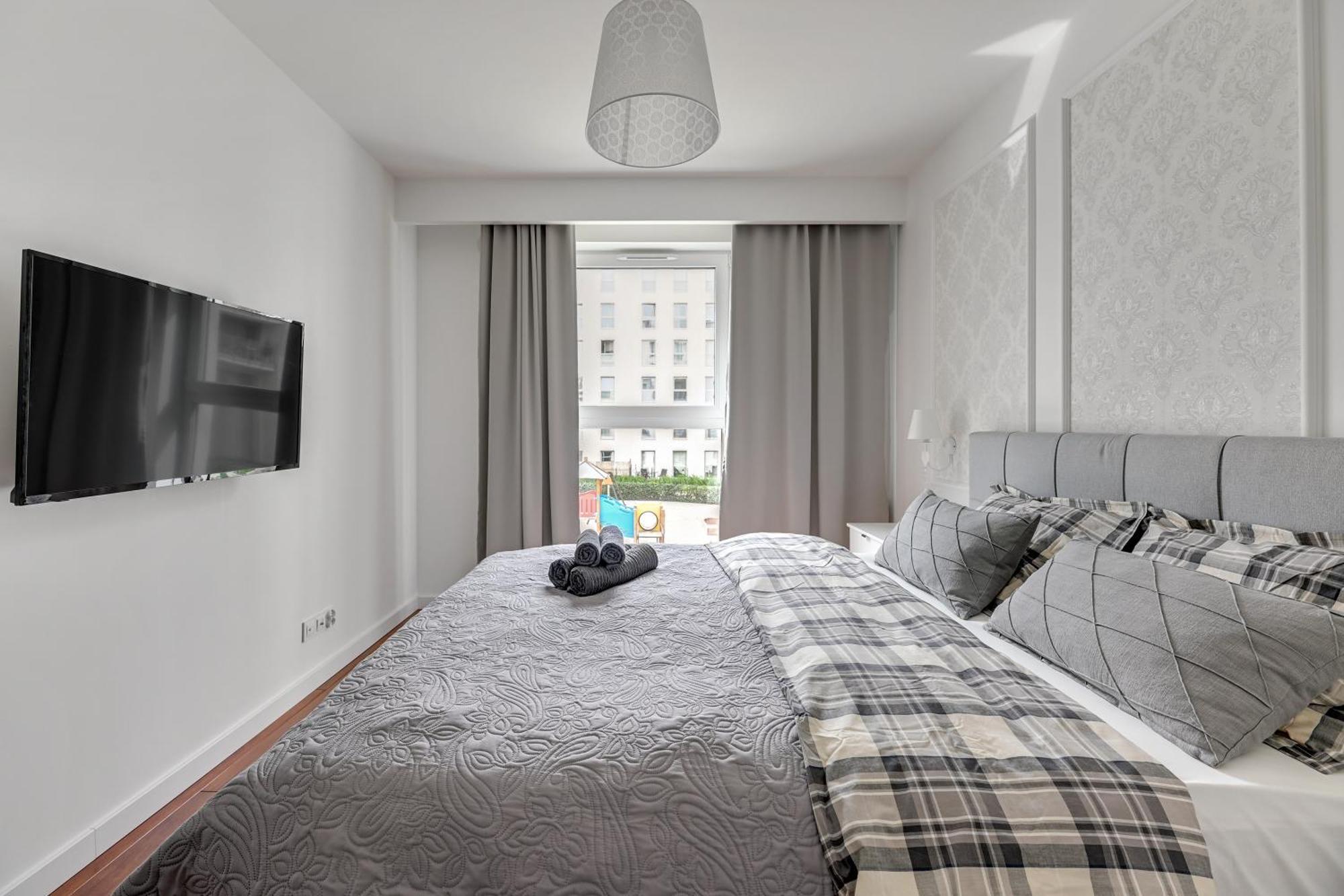 Appartement Blue Mandarin Marina à Gdańsk Chambre photo