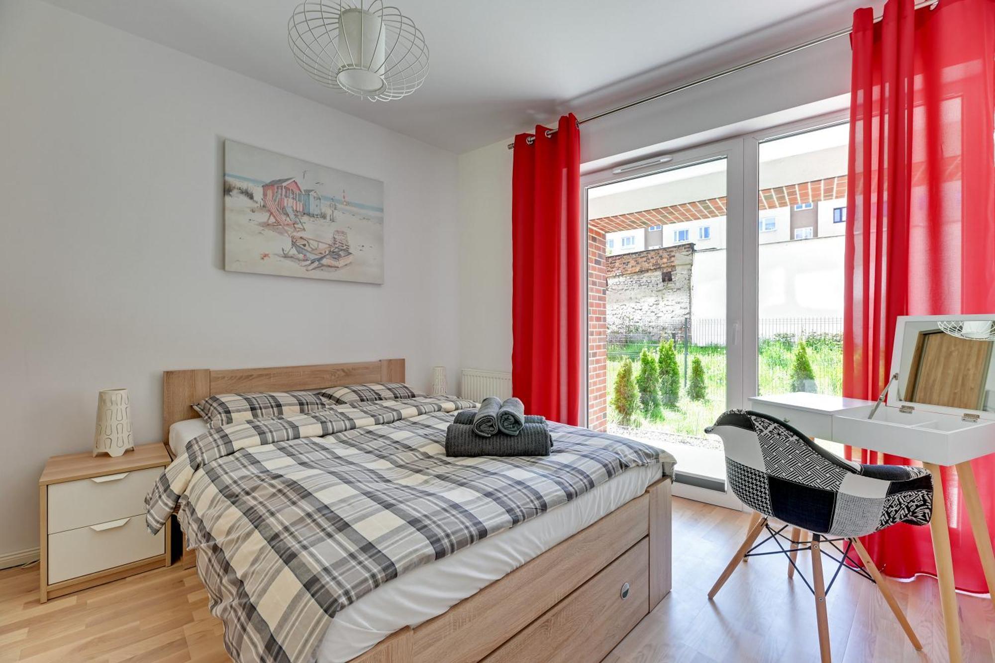 Appartement Blue Mandarin Marina à Gdańsk Chambre photo