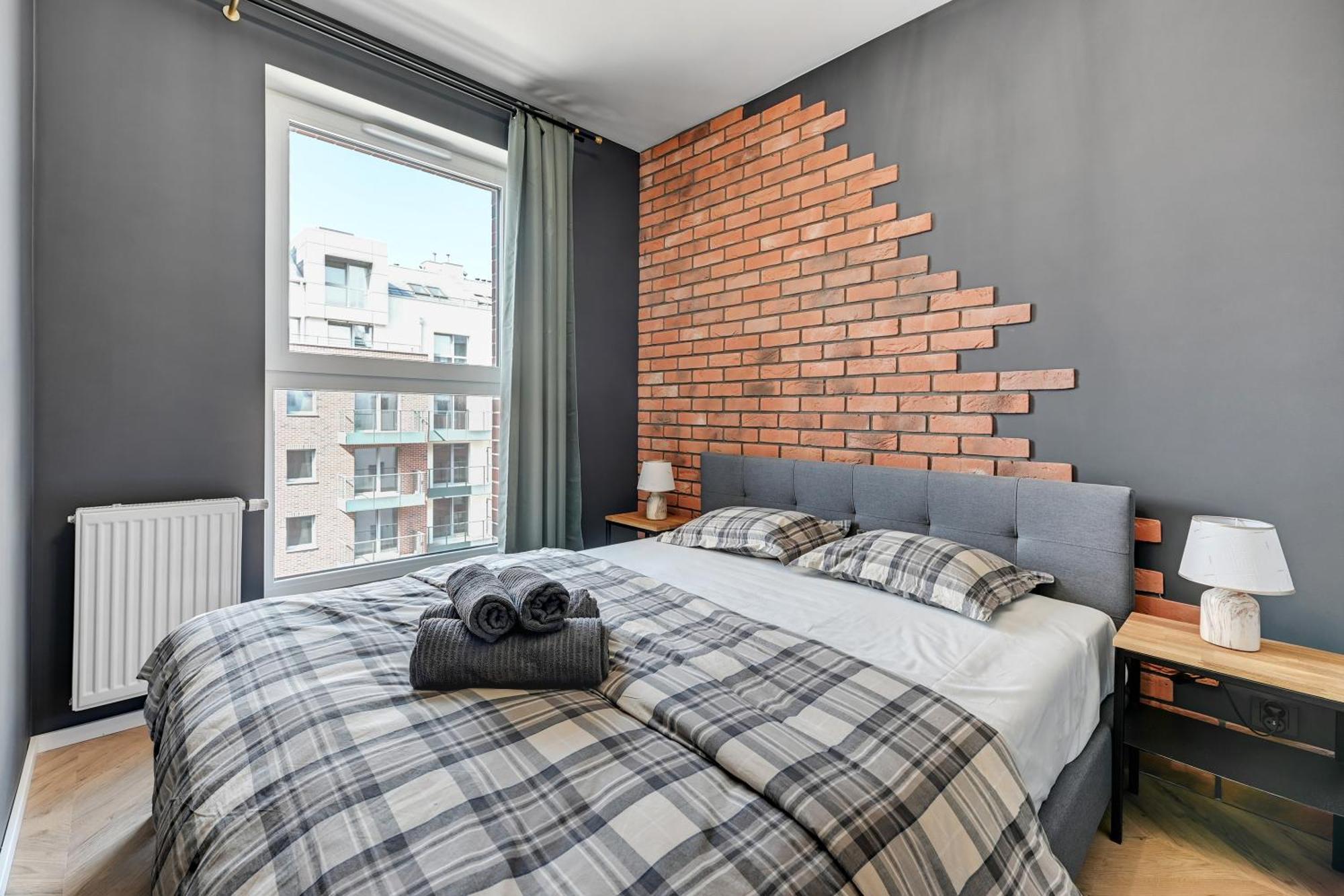 Appartement Blue Mandarin Marina à Gdańsk Chambre photo