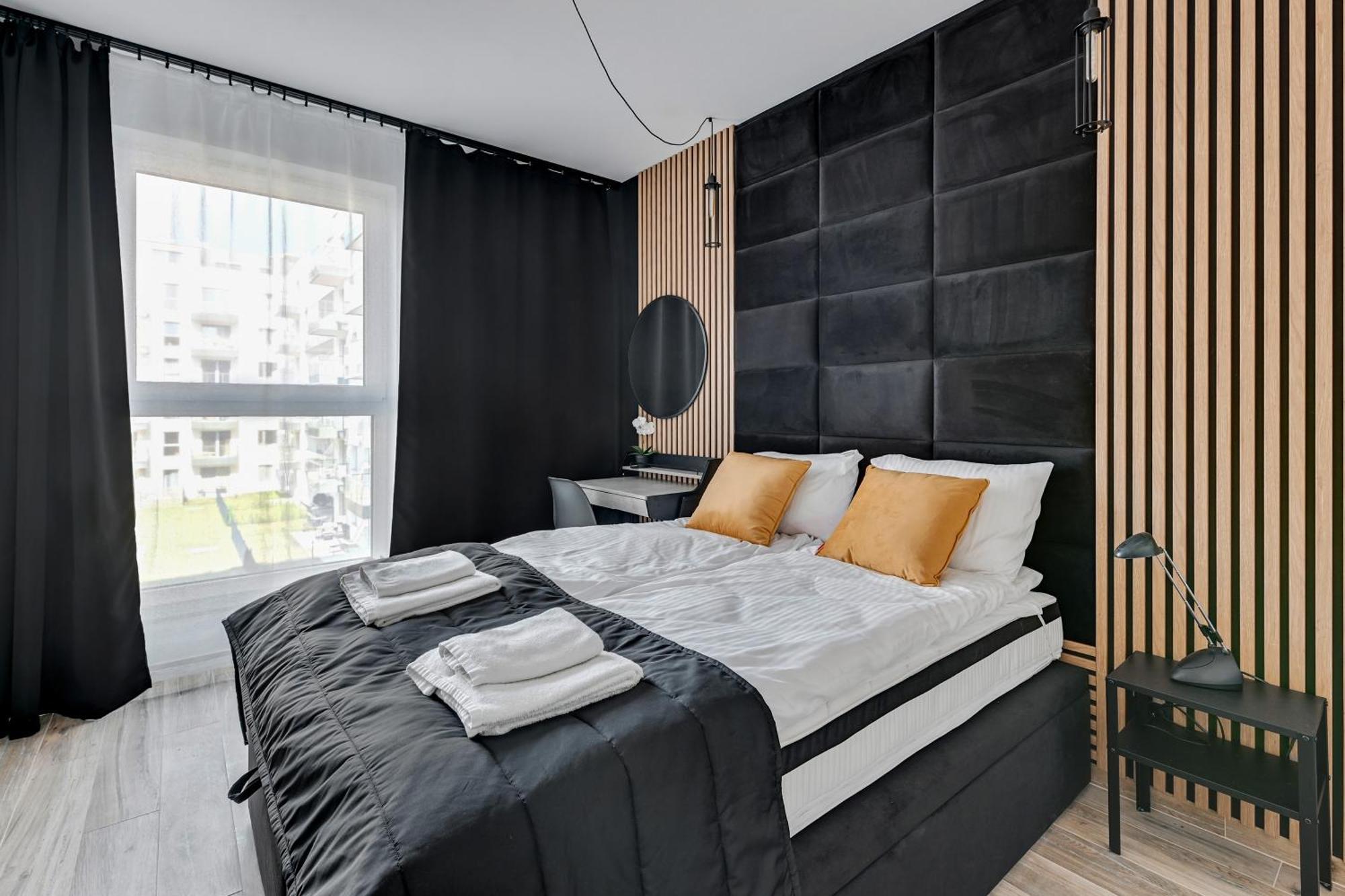 Appartement Blue Mandarin Marina à Gdańsk Chambre photo