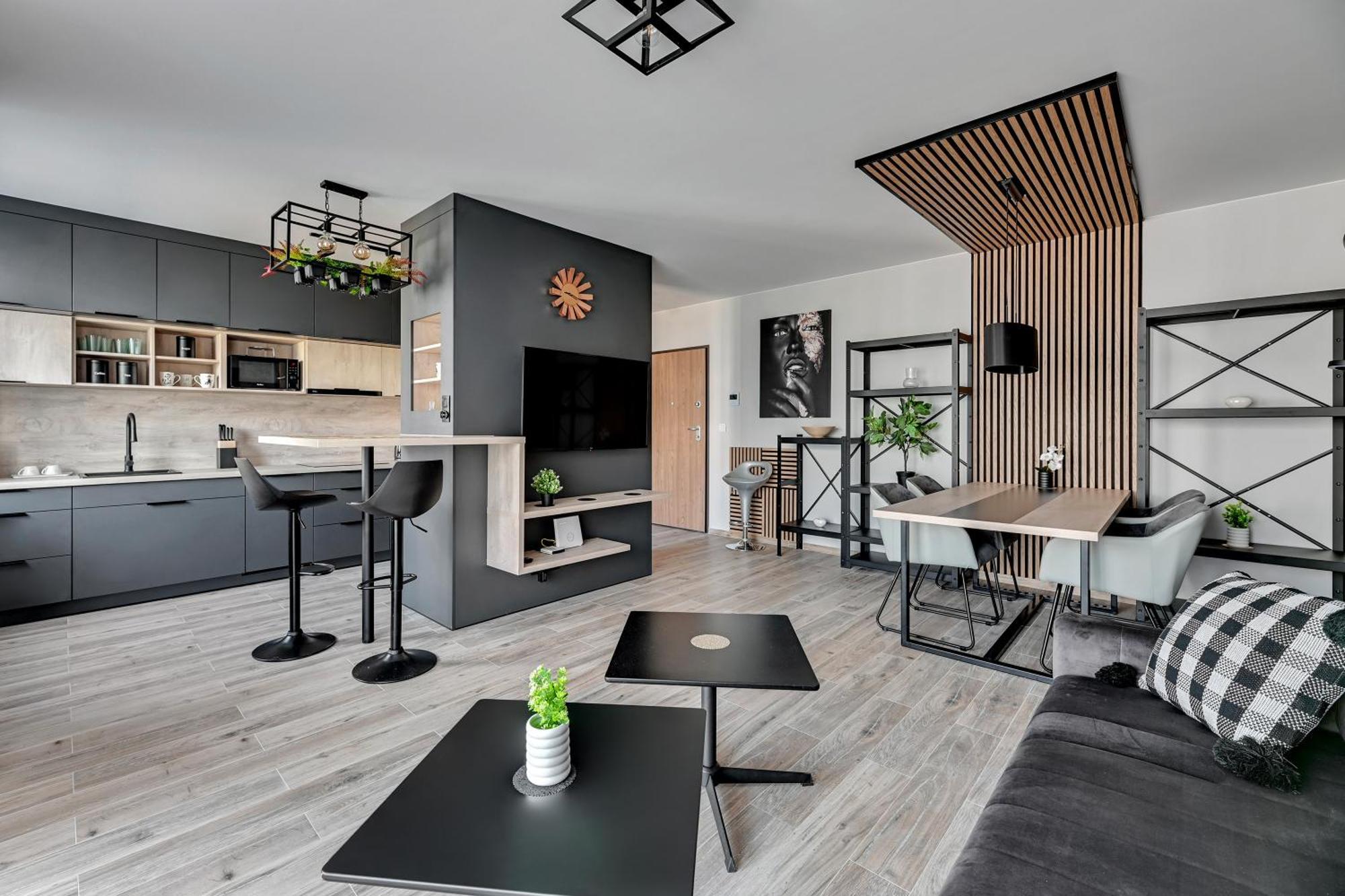 Appartement Blue Mandarin Marina à Gdańsk Chambre photo